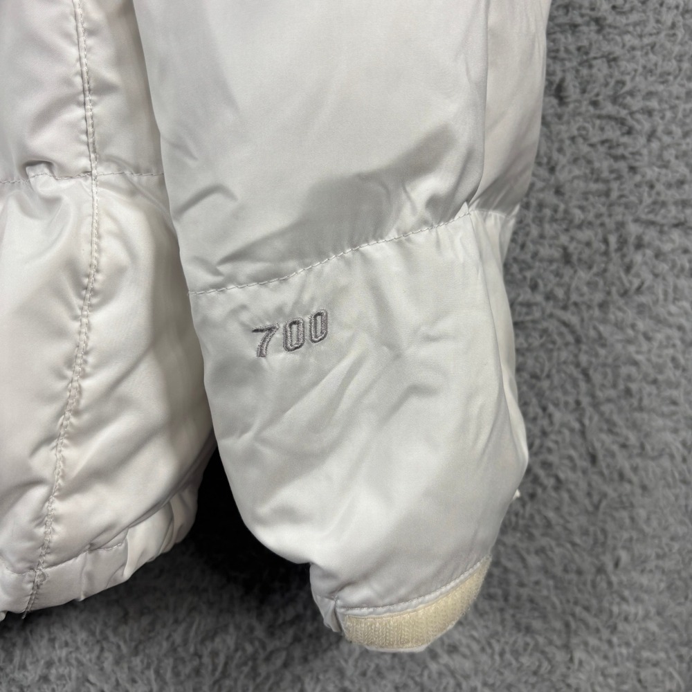 The‎ North Face 700 Down Puffer Jacket Womens Large White - Picture 14 of 14